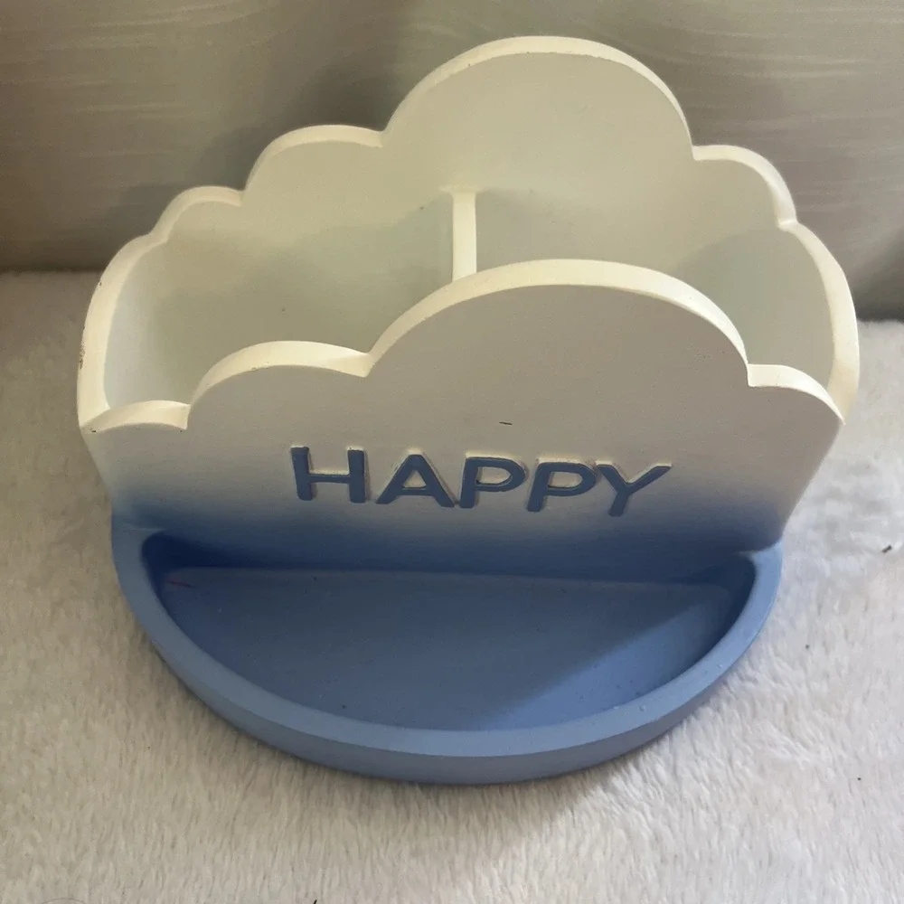 Simply Serene Home‎ & Bath Storage Organızer & Soap İn Cloud Shaped-New